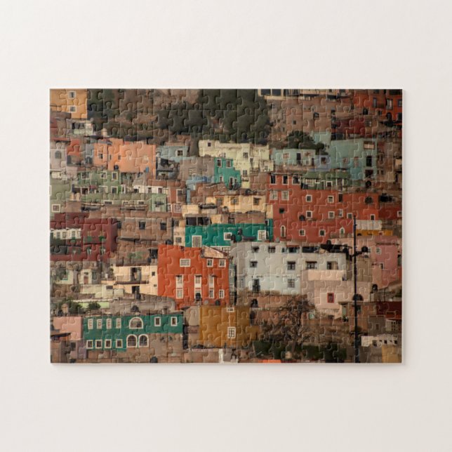 Puzzle Paisaje urbano de Guanajuato, México (Horizontal)