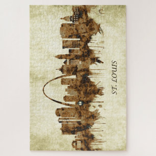 Puzzle Paisaje urbano de St. Louis Missouri