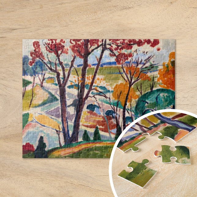 Puzzle Paisaje, Valle de Huntingdon | Henry Lyman SaŪen (Subido por el creador)