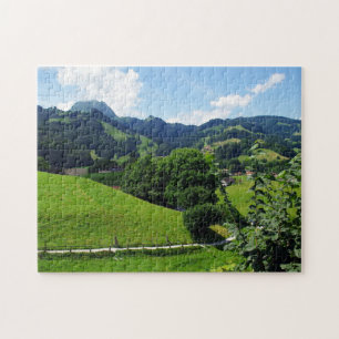 Puzzle Paisaje verde