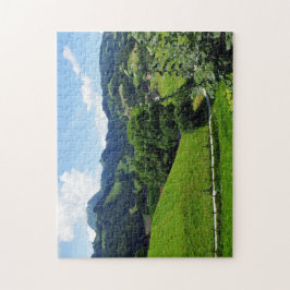 Puzzle Paisaje verde
