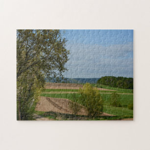 Puzzle Paisaje verde