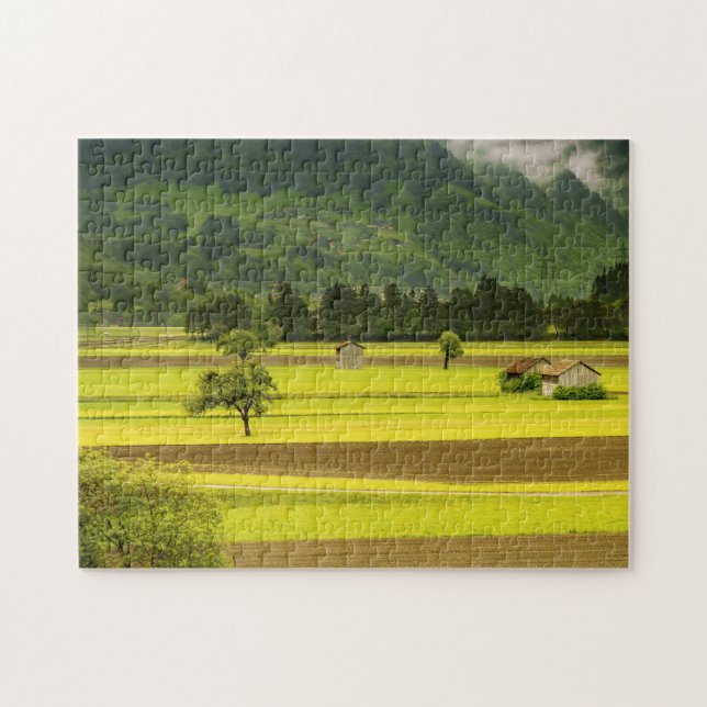 Puzzle Paisaje verde (Horizontal)
