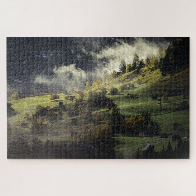 Puzzle Paisaje verde (Horizontal)