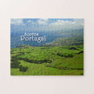 Puzzle Paisaje verde de Sao Miguel