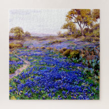 Paisajes de Bluebonnet por Julian Onderdonk,