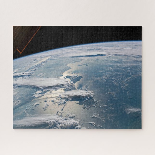 Puzzle Paisajes nublados alrededor de Sumatra, Indonesia. (Horizontal)