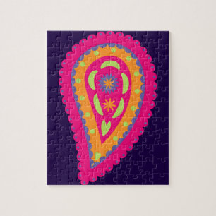 Puzzle Paisley Colorido