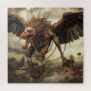 Puzzle Pájaro Alien Gigante