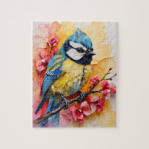Puzzle Pájaro azul eurasiático