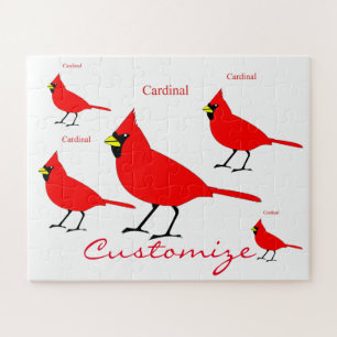 Puzzle Pájaro cardinal rojo Thunder_Cove