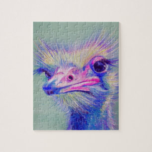 Puzzle Pájaro del Emu