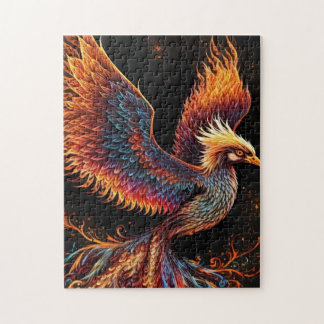 Puzzle Pájaro Fénix