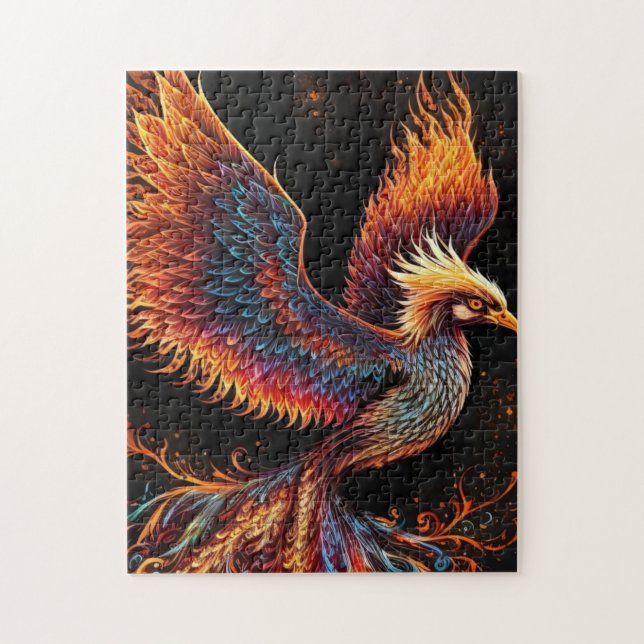 Puzzle Pájaro Fénix (Vertical)