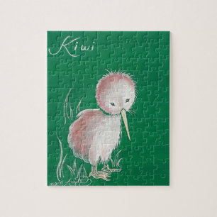 Puzzle Pájaro Kiwi de Nueva Zelanda