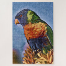 Pájaro lorikeet parrot