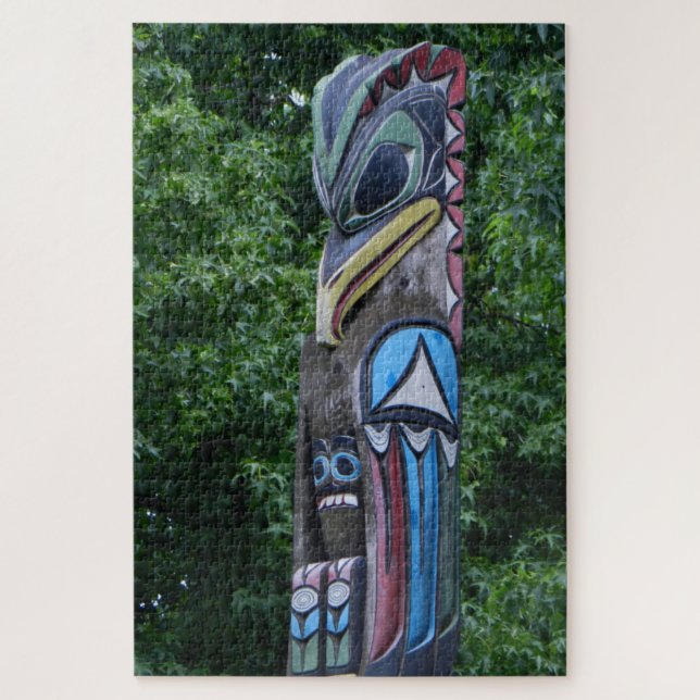 Puzzle Pájaro Seattle Topic Tótem (Vertical)