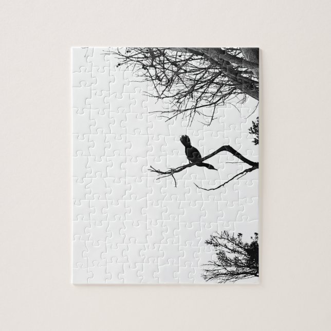 Puzzle Pájaro solo (Vertical)