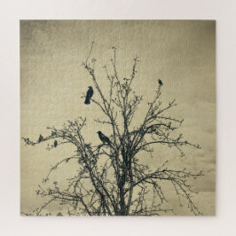 Puzzle Pájaros en el árbol   -    