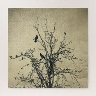 Puzzle Pájaros en el árbol   -    