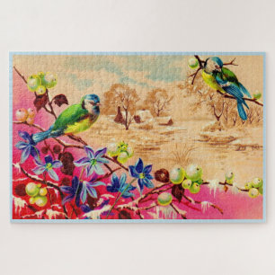 Puzzle pájaros y bayas