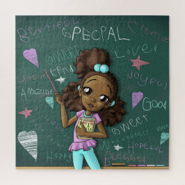 Puzzle Palabras Chicas y positivas de Brown