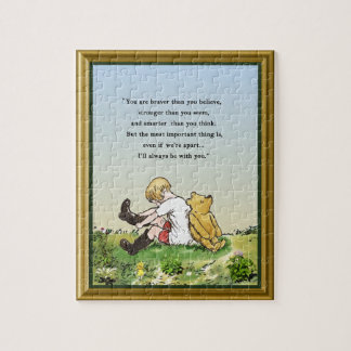 Puzzle Palabras de aliento de Pooh Bear