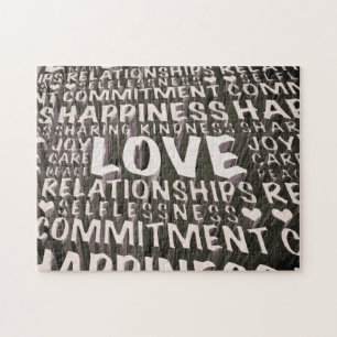 Puzzle Palabras de amor