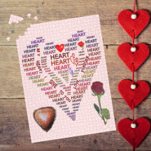 Palabras de Corazón Rosas Chocolate San Valentín