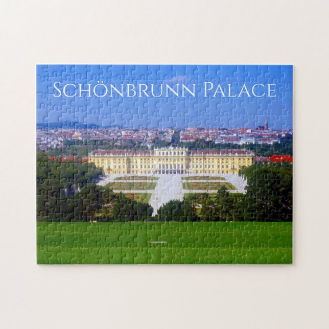 Puzzle palacete schonbrunn vienna (Horizontal)