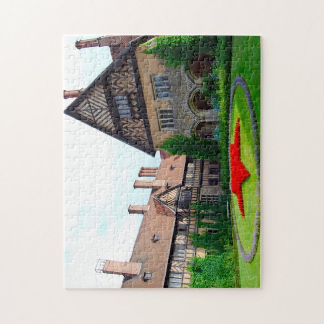 Puzzle Palacio Castillo Cecilienhof Potsdam Alemania. (Vertical)