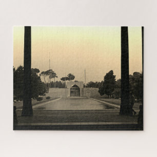Puzzle Palacio chehel sotun de Isfahán Irán 1970