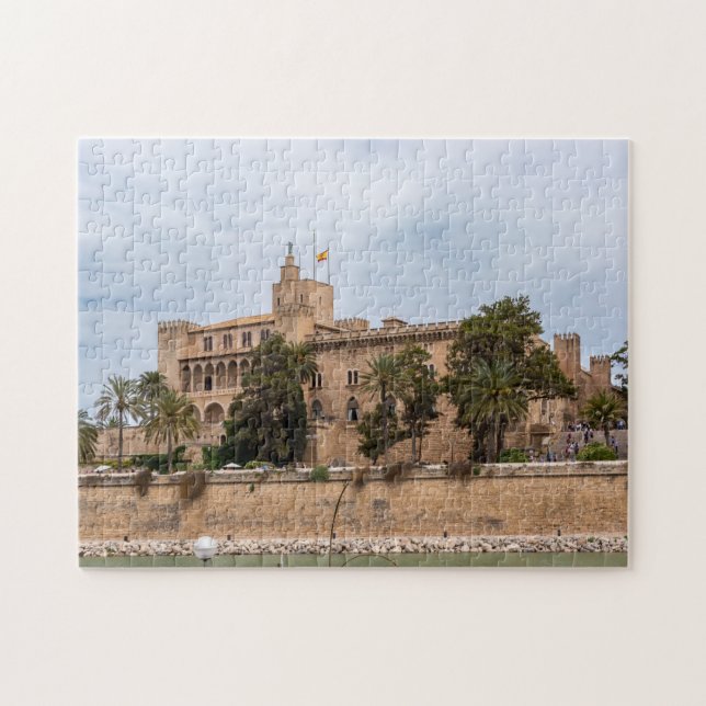 Puzzle Palacio de Almudaina en Palma de Mallorca, España (Horizontal)