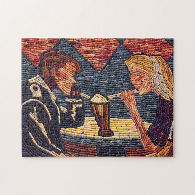 Puzzle Palacio de Corn Dakota del Sur. (Horizontal)