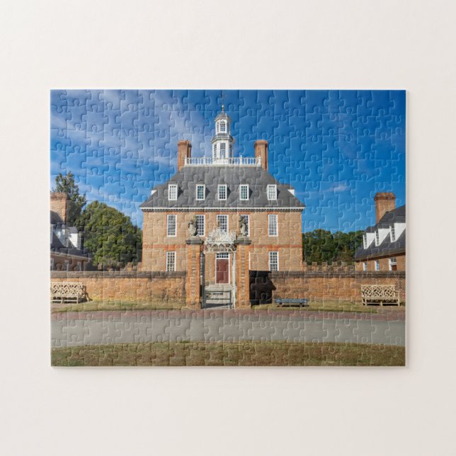 Puzzle Palacio de Gobernadores de Williamsburg (Horizontal)