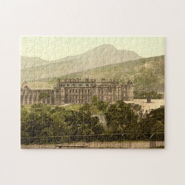Puzzle Palacio de Holyrood, Edimburgo, Escocia (Horizontal)