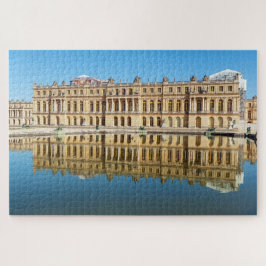 Puzzle Palacio de Versalles y reflexión en un estanque