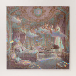 Puzzle Palacio Paisaje Onírico Mural Psicodélico Rococó R