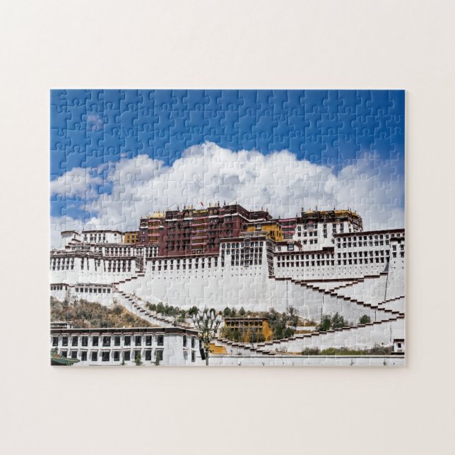 Puzzle Palacio Potala en Lhasa - Tíbet (Horizontal)