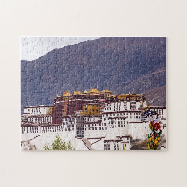 Puzzle Palacio Potala en Lhasa - Tíbet, Asia (Horizontal)
