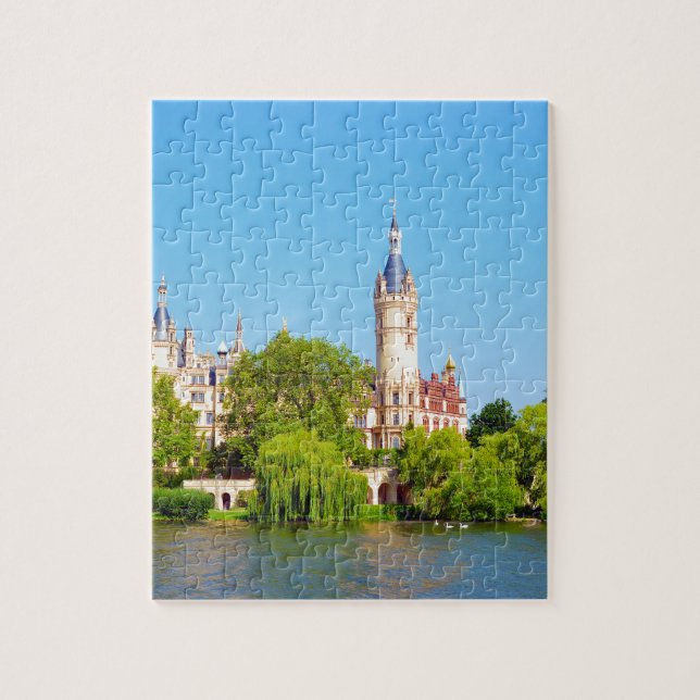 Puzzle Palacio Schwerin, Alemania (Vertical)