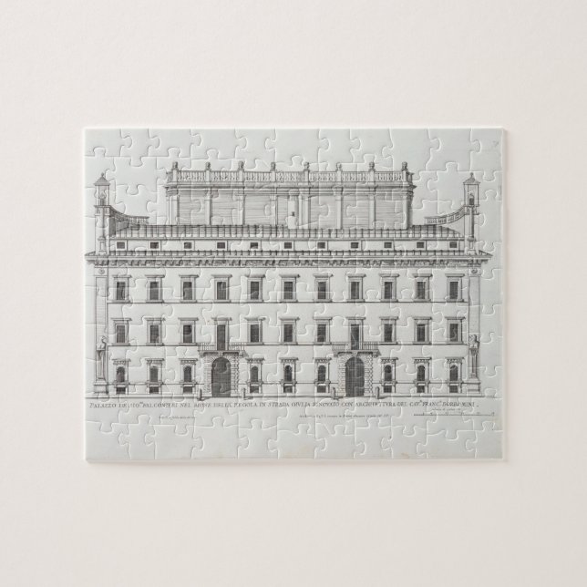 Puzzle Palazzo Falconieri, Roma, de los "di Roma de (Horizontal)