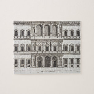 Puzzle Palazzo Farnese, de los "di Roma de Palazzi",