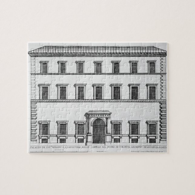Puzzle Palazzo Millini, Roma, de los "di Roma de (Horizontal)