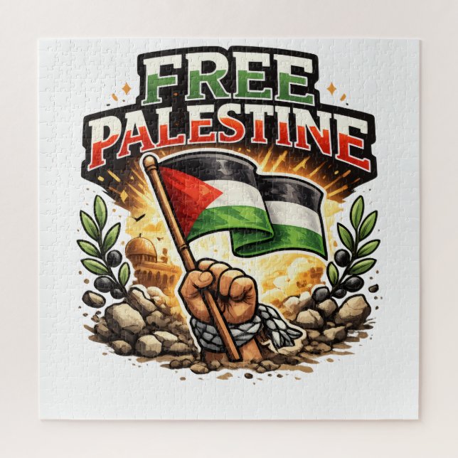 Puzzle Palestina Libre (Vertical)