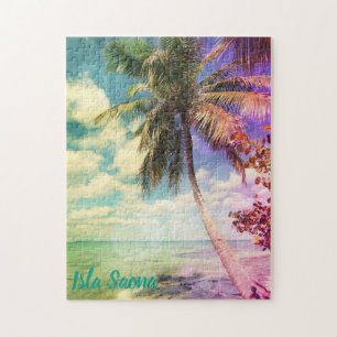 Puzzle Palm Tree en Isla Saona