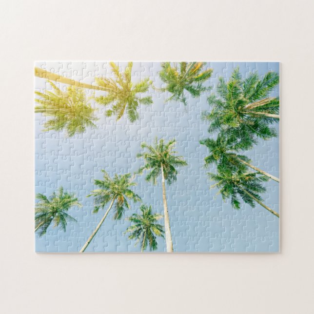 Puzzle Palm Trees  (Horizontal)