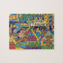 Puzzle  Palma de Mallorca Modern Pop Art