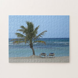 Puzzle Palmeras en la playa