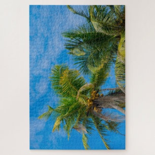 Puzzle Palmeras Tropicales y Cocos